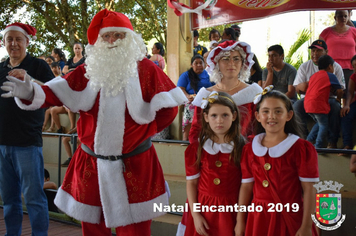 Foto - Chegada do Papai Noel - Natal Encantado 2019