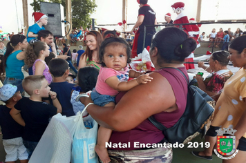 Foto - Chegada do Papai Noel - Natal Encantado 2019