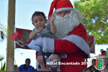 Foto - Chegada do Papai Noel - Natal Encantado 2019