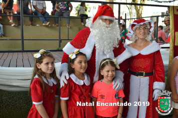 Foto - Chegada do Papai Noel - Natal Encantado 2019