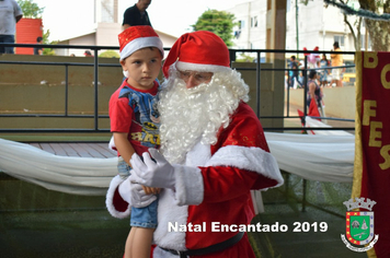 Foto - Chegada do Papai Noel - Natal Encantado 2019