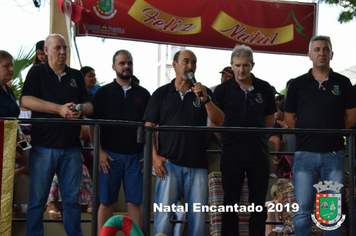 Foto - Chegada do Papai Noel - Natal Encantado 2019