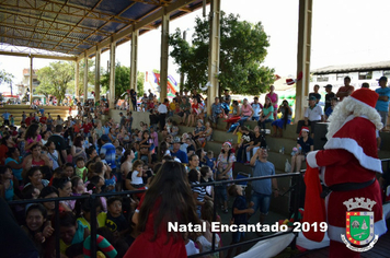 Foto - Chegada do Papai Noel - Natal Encantado 2019