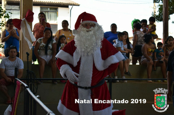 Foto - Chegada do Papai Noel - Natal Encantado 2019