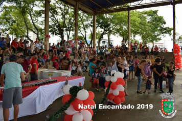 Foto - Chegada do Papai Noel - Natal Encantado 2019