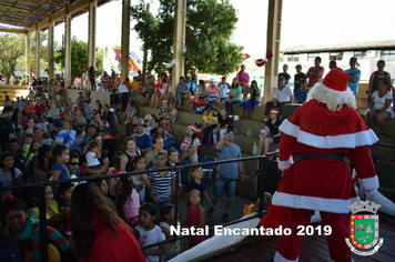 Foto - Chegada do Papai Noel - Natal Encantado 2019