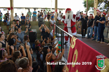 Foto - Chegada do Papai Noel - Natal Encantado 2019