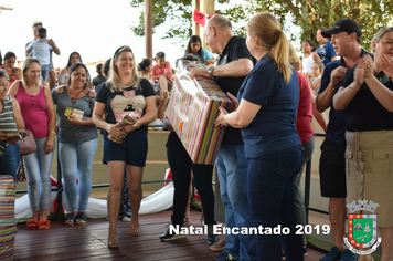 Foto - Chegada do Papai Noel - Natal Encantado 2019