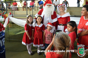 Foto - Chegada do Papai Noel - Natal Encantado 2019