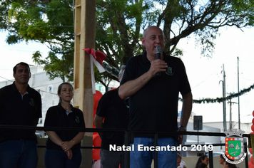 Foto - Chegada do Papai Noel - Natal Encantado 2019