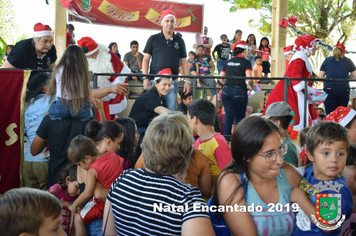 Foto - Chegada do Papai Noel - Natal Encantado 2019