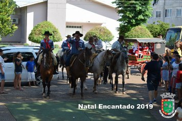 Foto - Chegada do Papai Noel - Natal Encantado 2019