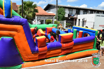 Foto - Chegada do Papai Noel - Natal Encantado 2019