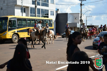 Foto - Chegada do Papai Noel - Natal Encantado 2019