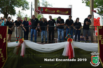 Foto - Chegada do Papai Noel - Natal Encantado 2019