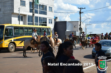 Foto - Chegada do Papai Noel - Natal Encantado 2019