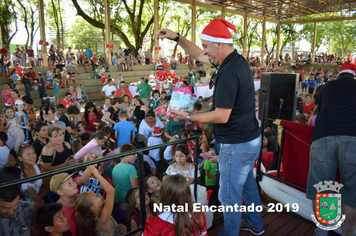 Foto - Chegada do Papai Noel - Natal Encantado 2019