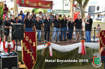 Foto - Chegada do Papai Noel - Natal Encantado 2019