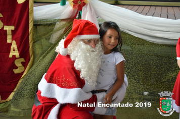 Foto - Chegada do Papai Noel - Natal Encantado 2019