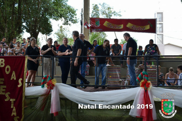 Foto - Chegada do Papai Noel - Natal Encantado 2019