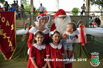 Foto - Chegada do Papai Noel - Natal Encantado 2019