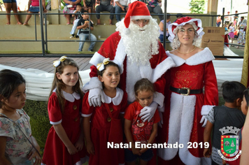 Foto - Chegada do Papai Noel - Natal Encantado 2019