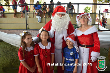 Foto - Chegada do Papai Noel - Natal Encantado 2019