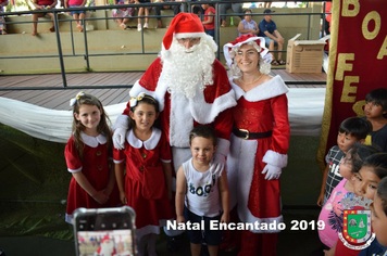 Foto - Chegada do Papai Noel - Natal Encantado 2019