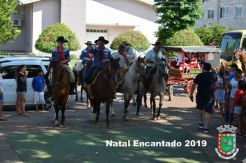 Foto - Chegada do Papai Noel - Natal Encantado 2019