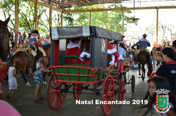 Foto - Chegada do Papai Noel - Natal Encantado 2019