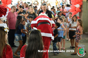 Foto - Chegada do Papai Noel - Natal Encantado 2019