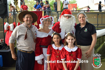 Foto - Chegada do Papai Noel - Natal Encantado 2019