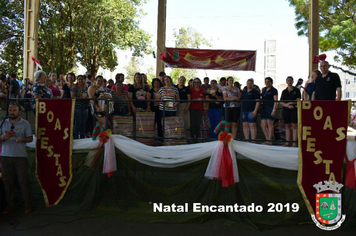 Foto - Chegada do Papai Noel - Natal Encantado 2019