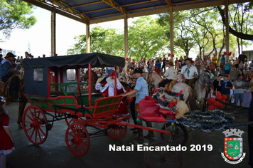 Foto - Chegada do Papai Noel - Natal Encantado 2019