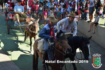 Foto - Chegada do Papai Noel - Natal Encantado 2019