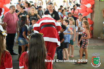 Foto - Chegada do Papai Noel - Natal Encantado 2019