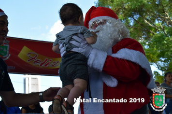 Foto - Chegada do Papai Noel - Natal Encantado 2019