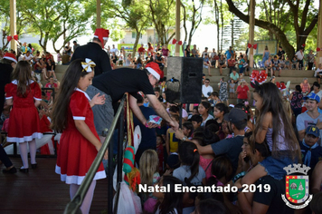 Foto - Chegada do Papai Noel - Natal Encantado 2019