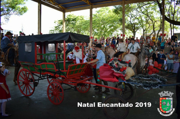 Foto - Chegada do Papai Noel - Natal Encantado 2019