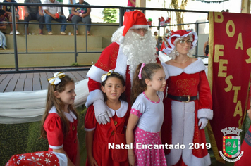 Foto - Chegada do Papai Noel - Natal Encantado 2019