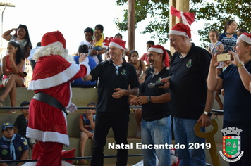 Foto - Chegada do Papai Noel - Natal Encantado 2019