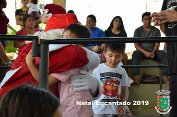 Foto - Chegada do Papai Noel - Natal Encantado 2019