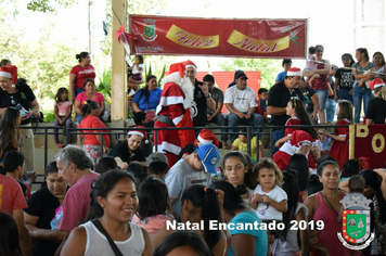 Foto - Chegada do Papai Noel - Natal Encantado 2019