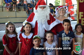 Foto - Chegada do Papai Noel - Natal Encantado 2019