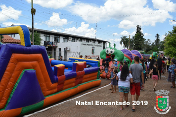 Foto - Chegada do Papai Noel - Natal Encantado 2019