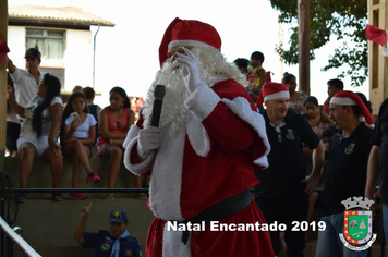 Foto - Chegada do Papai Noel - Natal Encantado 2019