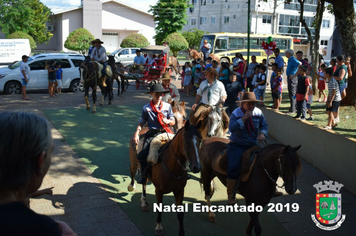 Foto - Chegada do Papai Noel - Natal Encantado 2019