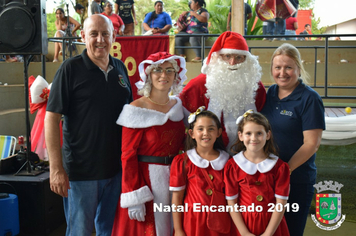 Foto - Chegada do Papai Noel - Natal Encantado 2019