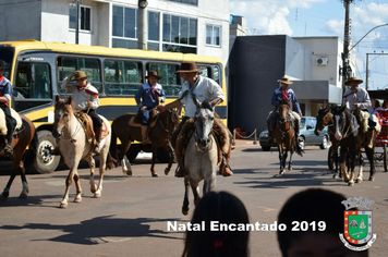 Foto - Chegada do Papai Noel - Natal Encantado 2019