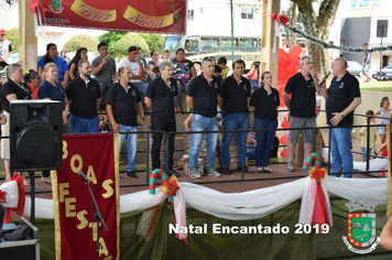 Foto - Chegada do Papai Noel - Natal Encantado 2019